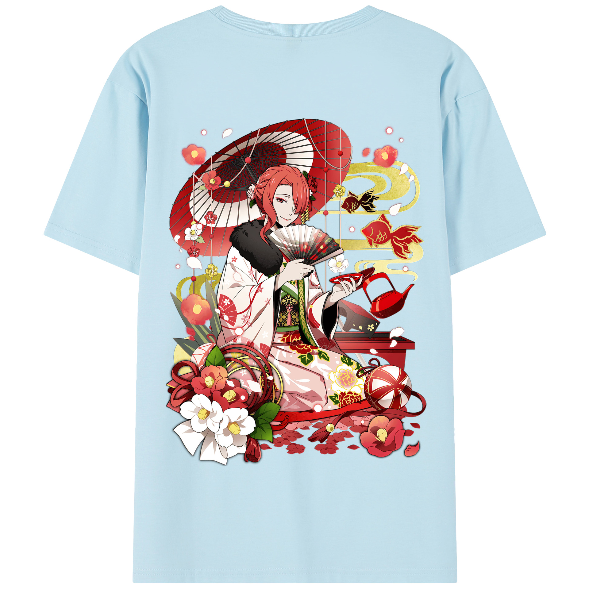 （画像用） 文豪ストレイドッグス Bungo Stray Dogs 綿100％半袖Tシャツ（背面プリント）
